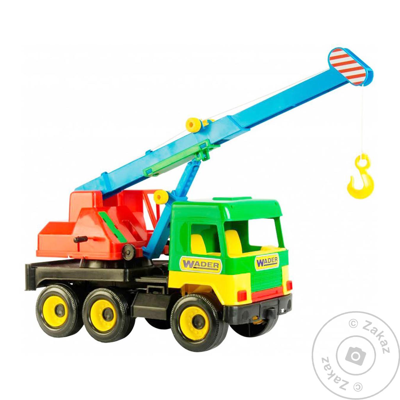 

Игрушка Wader Middle truck кран 39226
