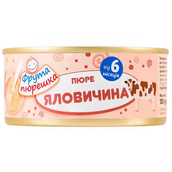 Пюре Фруто пюрешка Говядина 120г - купить, цены на КОСМОС - фото 2