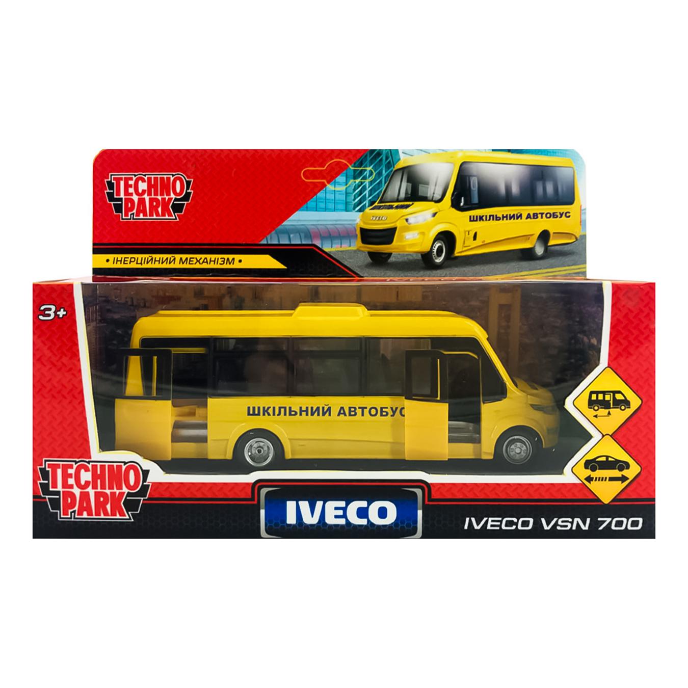 

Игрушка Technopark Школьный автобус Iveco Daily