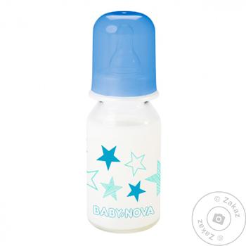 Baby-Nova Glass Feeding Bottle 125ml - buy, prices for Tavria V - photo 2