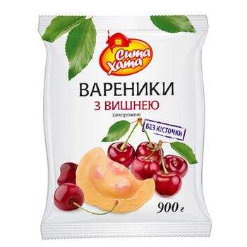 Вареники Сытый Дом с вишней 900г - купить, цены на Таврия В - фото 1