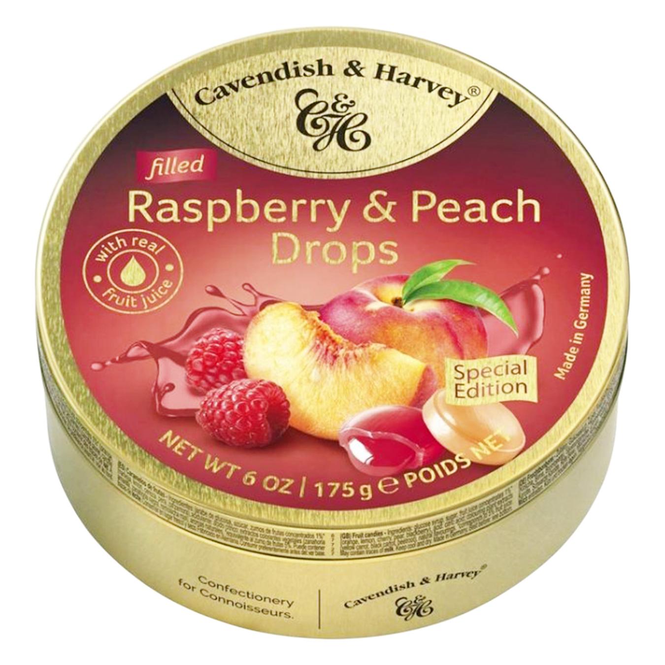 

Леденцы Cavendish & Harvey малина персик 175г