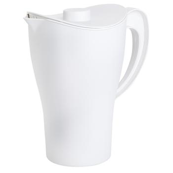 Aleana Jug with Lid 2l White Rose