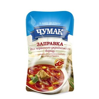 Cooking base Chumak for borscht 250g doypack Ukraine - buy, prices for NOVUS - photo 1