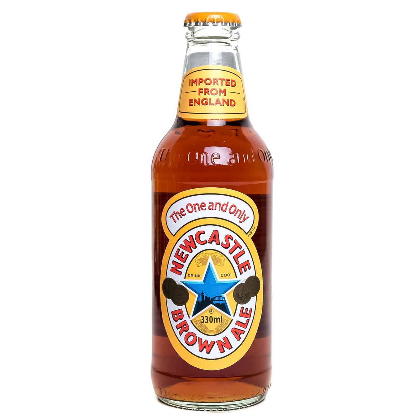 Пиво Newcastle Brown Ale тёмное 4,7% 0,33л - заказать лучшие с МегаМаркет