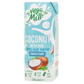 Напій рисово-кокосовий Vega Milk 1,5% 250г - купити, ціни на КОСМОС - фото 1