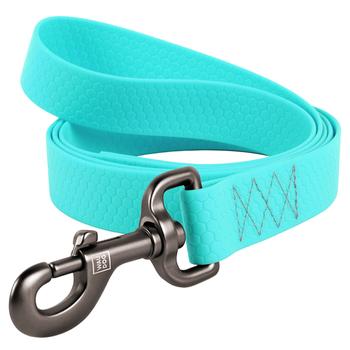 Waudog Luminescent Waterproof Dog Leash M 183cm/20mm Menthol