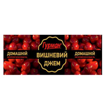 Gurman Cherry Jam 400g - buy, prices for Tavria V - photo 1