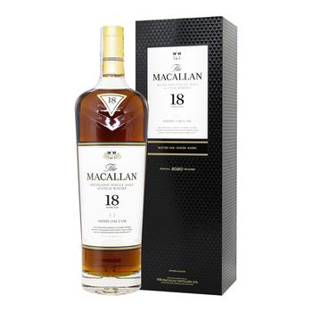 Виски Macallan Sherry Cask 18yo 43% 0,7л - купить, цены на - фото 1