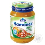 Ragout Hamanek chicken with rice for children from 8 months 190g glass jar