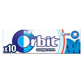 Orbit Sweet Mint Chewing Gum 14g - buy, prices for EKO Market - photo 1