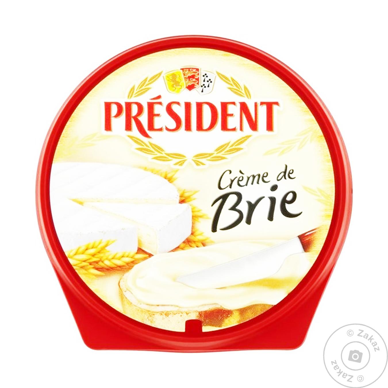 

Сыр плавленый President Creme de Brie Бри 50% 125г