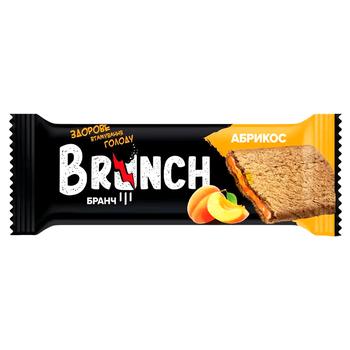 Снеки АВК Brunch мультизлаковые с кусочками натурального абрикоса 56г - купить, цены на Торба - фото 1