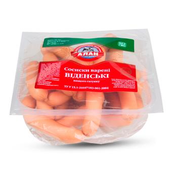 Sausages Alan Milky - buy, prices for MegaMarket - photo 1