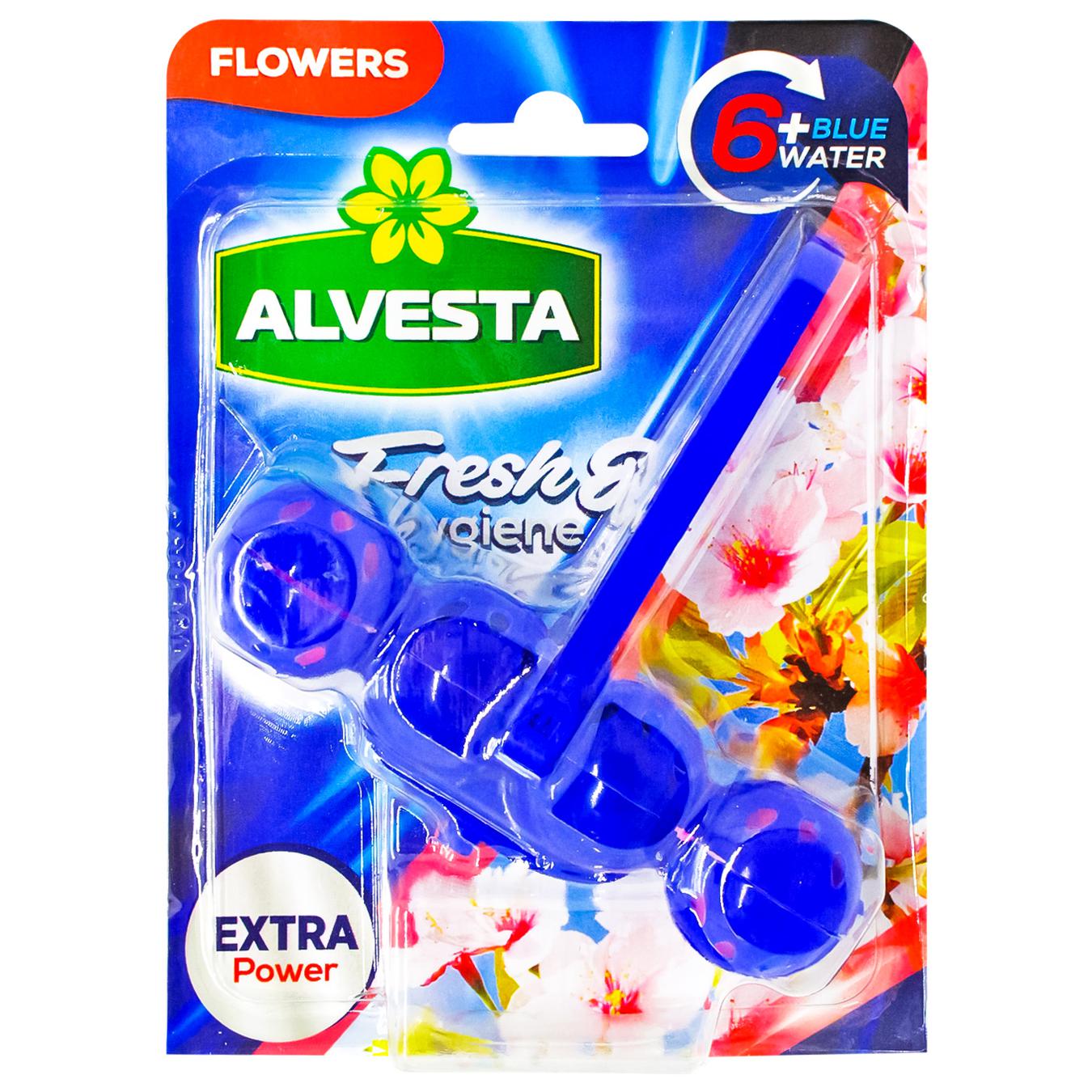 

Средство Alvesta Цветы для унитаза 48г