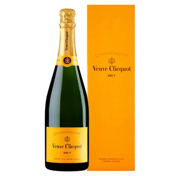 Шампанське Veuve Clicquot Brut біле брют 12% 0,75л - купити, ціни на - фото 3