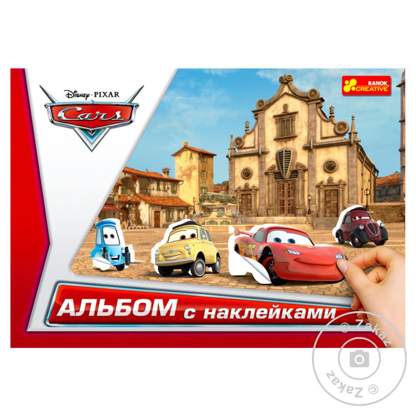 

Альбом с наклейками Disney Тачки 2