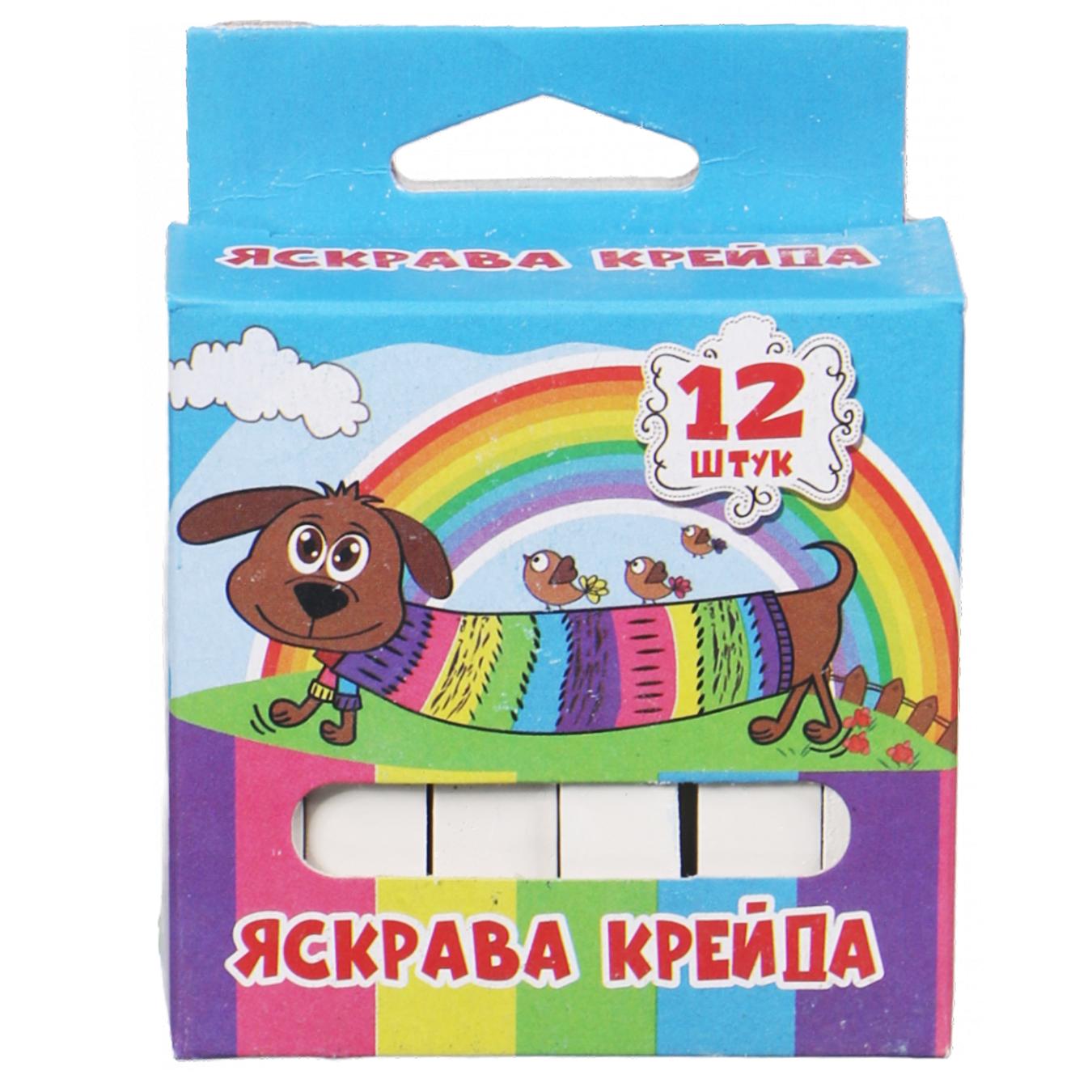 

Мел Item школьный белый 12шт