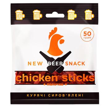 Meat snack New Bear Snack 50g chicken sticks - buy, prices for ULTRAMARKET - photo 1