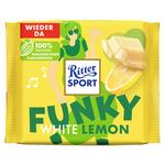 Ritter Sport Funky White Chocolate with Lemon Cream 100g