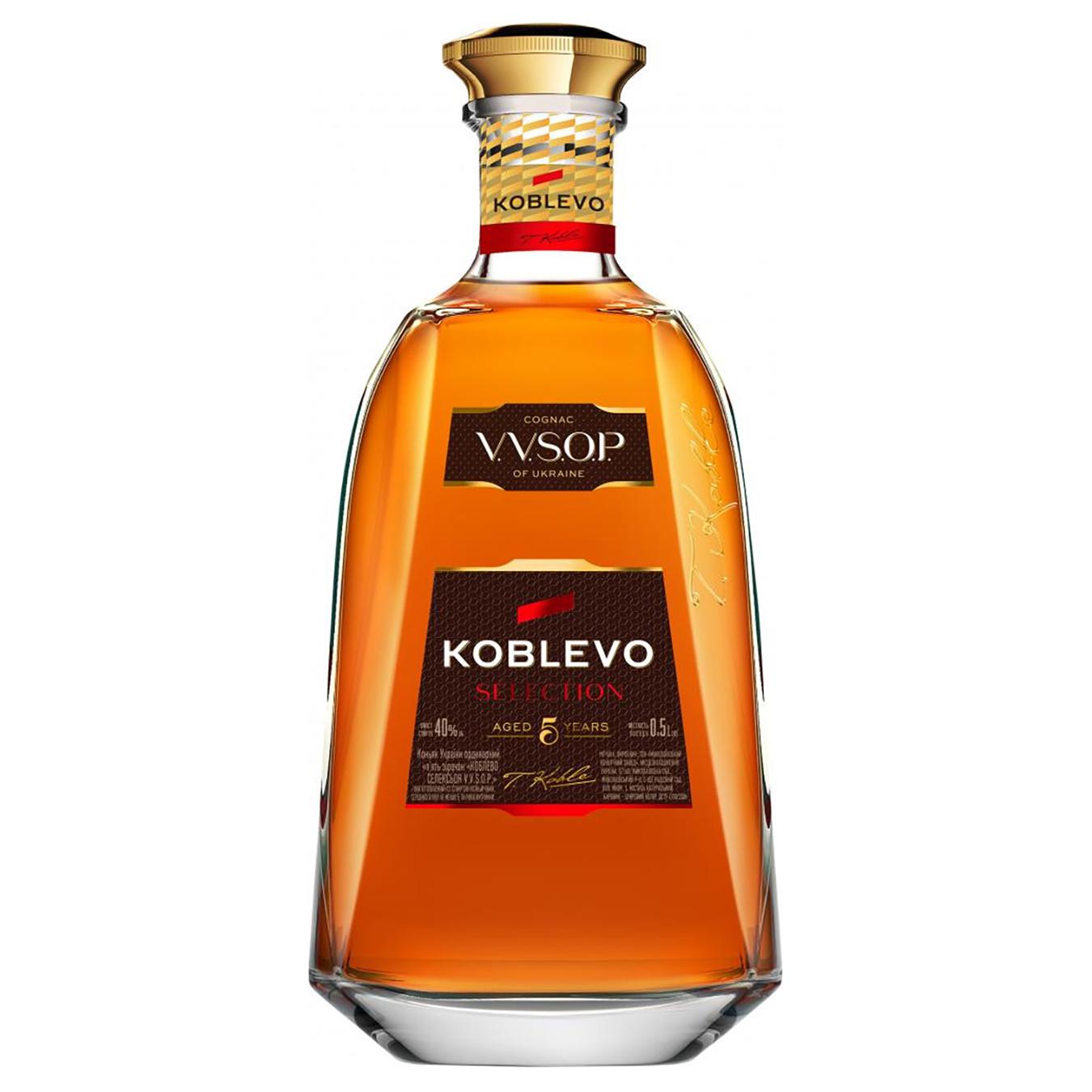 

Коньяк Коблево Selection 5 звезд 0,5л
