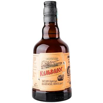 Calvados Prycarpathian Brandy 40% 0.5l - buy, prices for Supermarket "Kharkiv" - photo 2