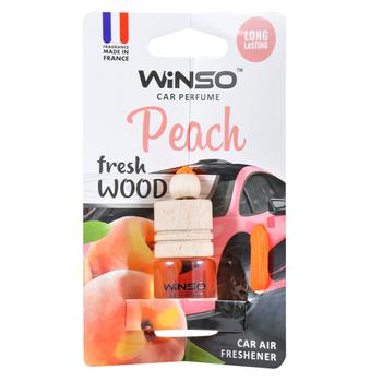 Ароматизатор повітря Winso Fresh Wood Peach 4мл - купити, ціни на Таврія В - фото 1