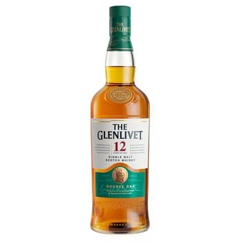 Виски The Glenlivet Excellence 12 лет 40% 0,7л - купить, цены на Cупермаркет "Харьков" - фото 1