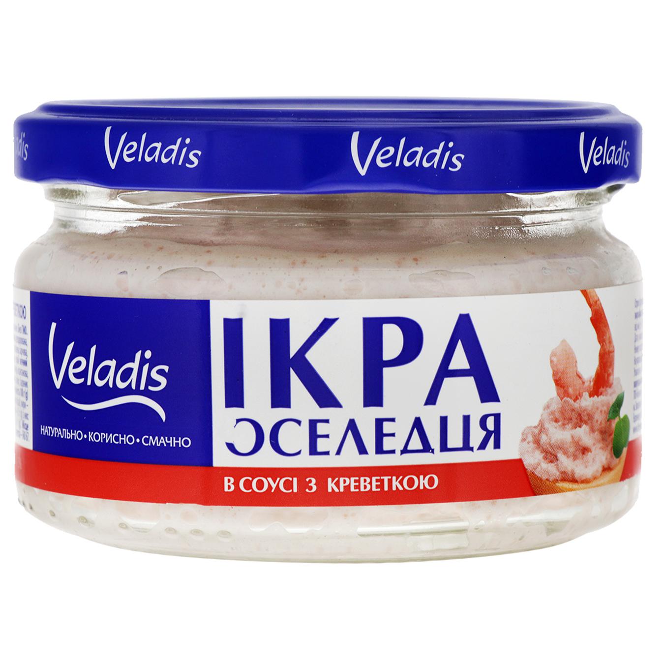 

Икра сельди Veladis в соусе с креветкой 160г