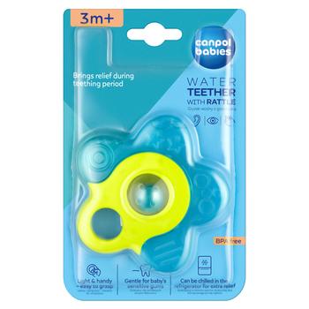 Canpol Babies Star Water Teether with Rattle Turquoise