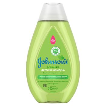 Шампунь для волоосся Johnson's Ромашка дитячий 300мл - купити, ціни на  - фото 1