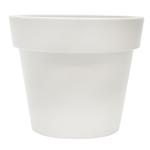 Aleana Gamma White Rose Flowerpot 14x12cm
