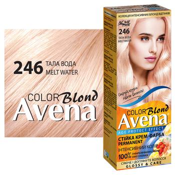 Крем-фарба для волосся стійка AVENA Blond Color 246 Тала вода - купити, ціни на Таврія В - фото 2