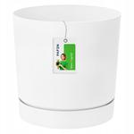 Prosperplast Tubo White Flower Pot 18cm