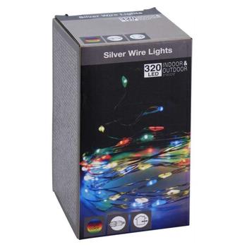 Koopman Outdoor Electric Garland 320 LED 35m Multicilor