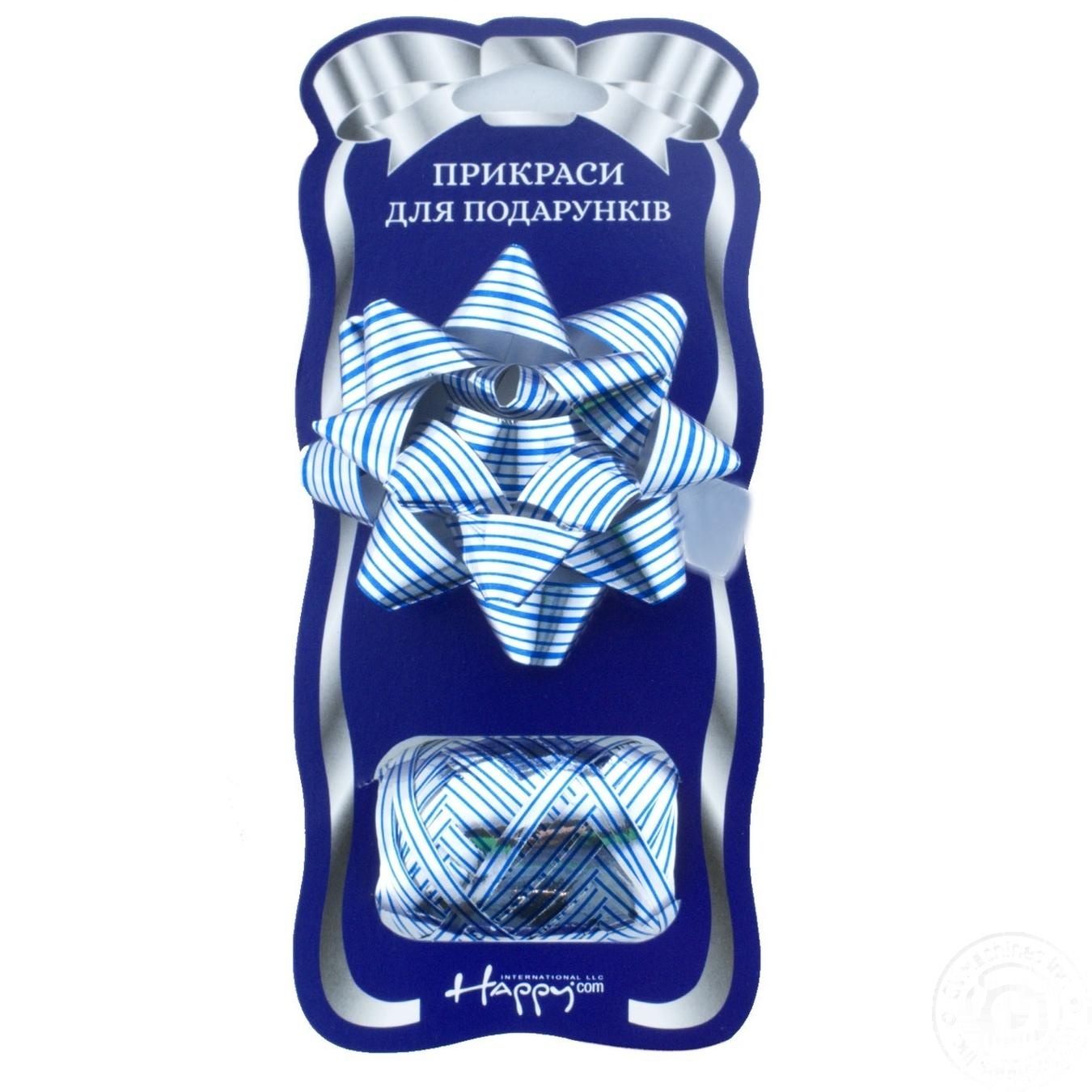 

Украшение для упаковки подарков Happycom