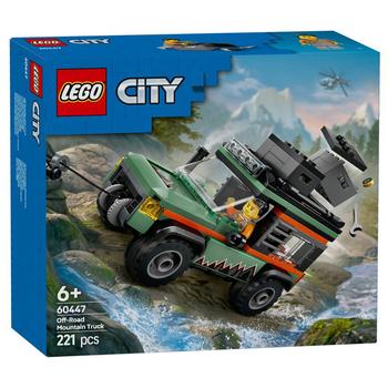Lego City Off-Road Mountain Truck Building Set 60447 - buy, prices for Auchan - photo 1