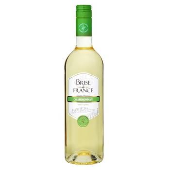 Вино Brise de France Chardonnay біле сухе 12,5% 0,75л