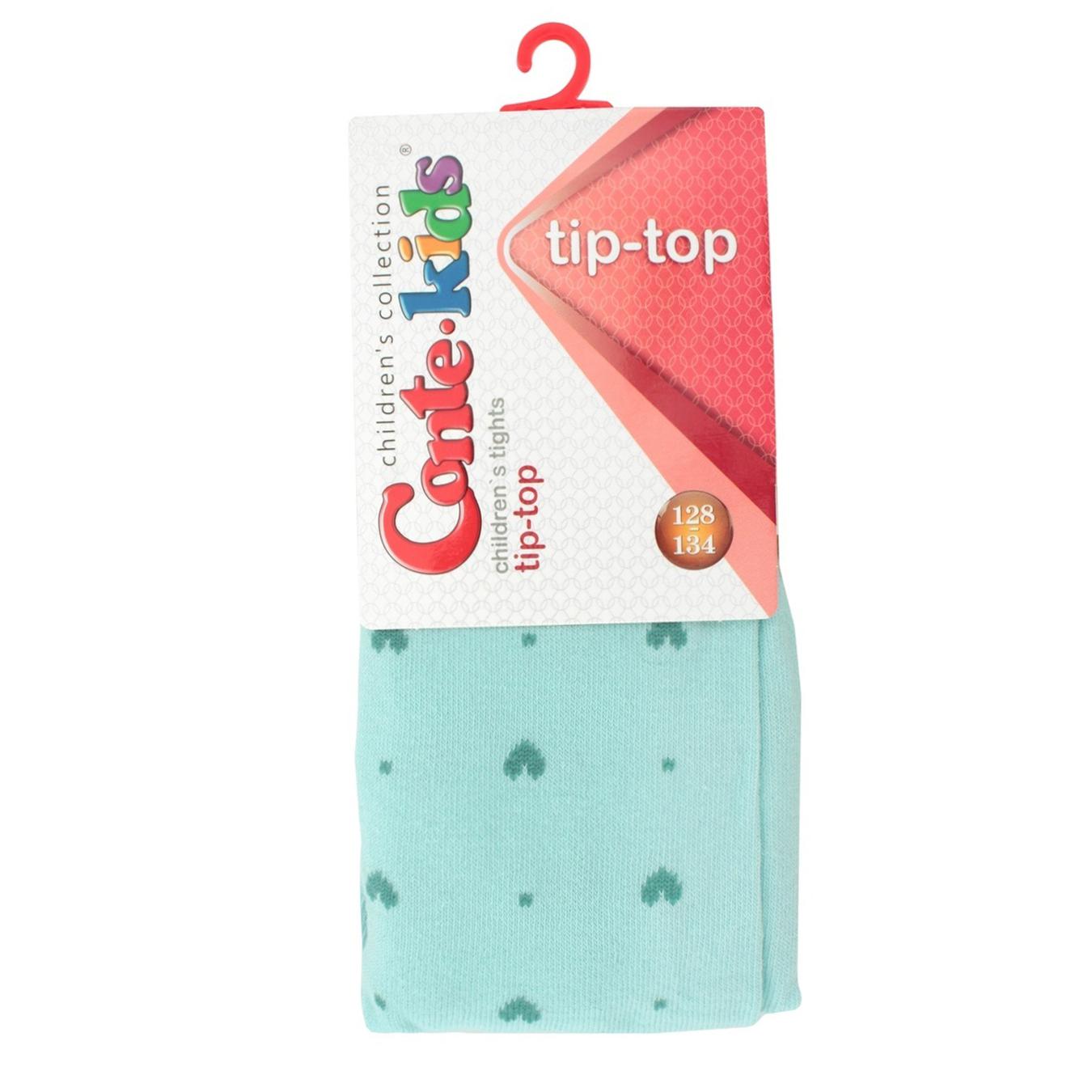 

Колготы Conte-kids Tip-Top детские хлопковые бледно-бирюзовые 128-134р