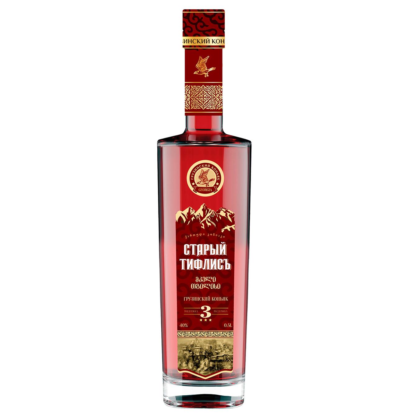 

Коньяк Старый Тифлисъ 3* 40% 0,5л