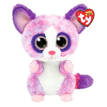 Игрушка мягкая TY Beanie Boos Розовый лемур Becca 15см - купить, цены на NOVUS - фото 1