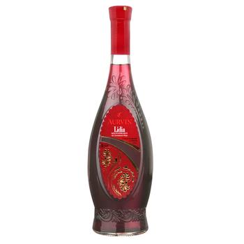 Aurvin Lidia Moldova Red Semi-Sweet Wine 11-13% 0.75l - buy, prices for NOVUS - photo 1