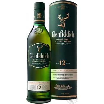 Whiskey Glenfiddich single malt 40% 12yrs 500ml Scotland England - buy, prices for MegaMarket - photo 2