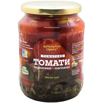 Помидоры Батальон Вкуса маринованный 720мл