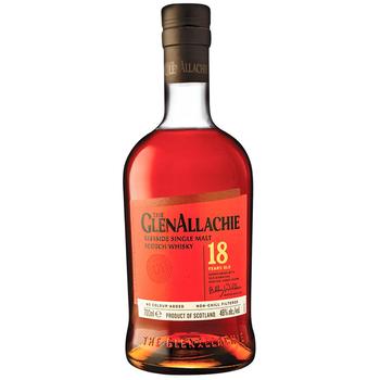 Віскі GlenAllachie 18 років 46% 0,7л - купити, ціни на WINETIME - фото 1