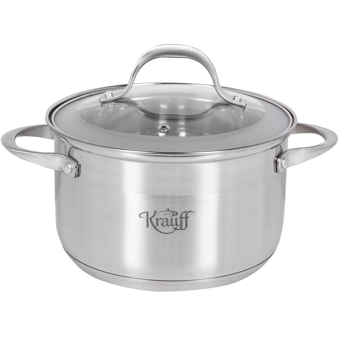 

Кастрюля Krauff со стеклянной крышкой 20см 3,9л