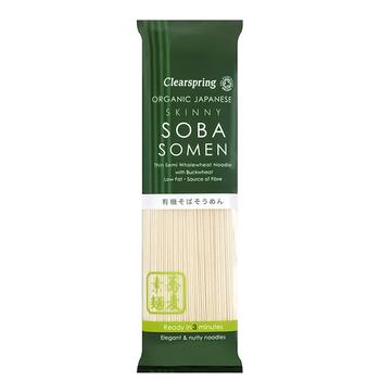 Clearspring Noodles Soba Somen Thin Organic Pasta 200g