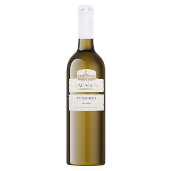 Badagoni Tsinandali White Dry Wine 13% 0.75l - buy, prices for COSMOS - photo 1