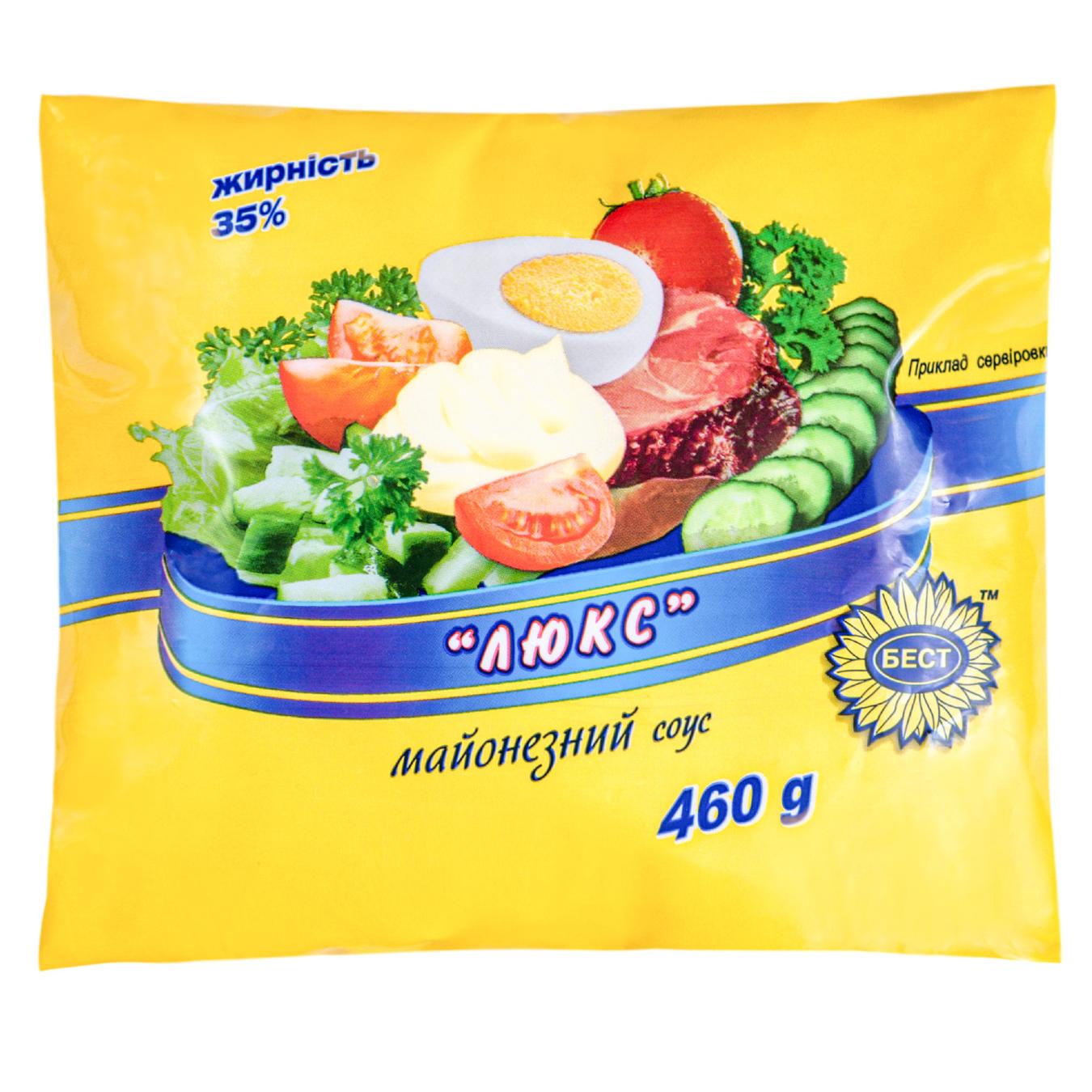 

Майонезный соус Бест Люкс 35% 460г