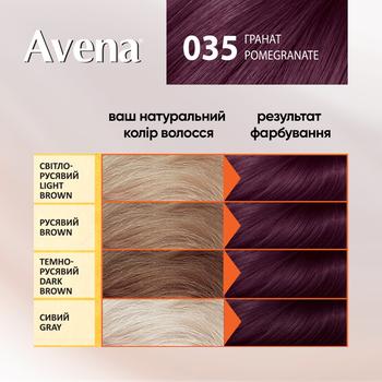 AVENA Gloss Color 035 Pomegranate Permanent Cream Hair Dye - buy, prices for - photo 4